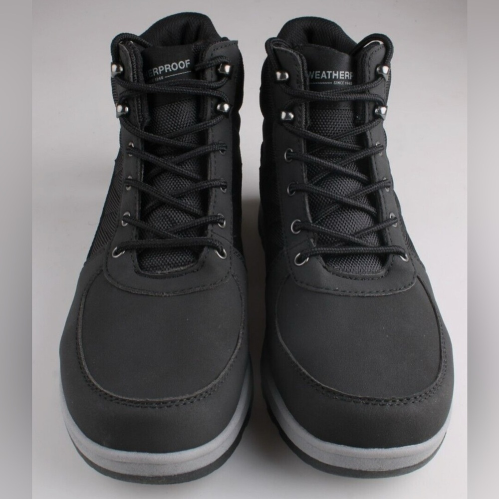 Weatherproof “Stoll Cold” Men's Waterproof Insulated Winter Boots Black Size 9